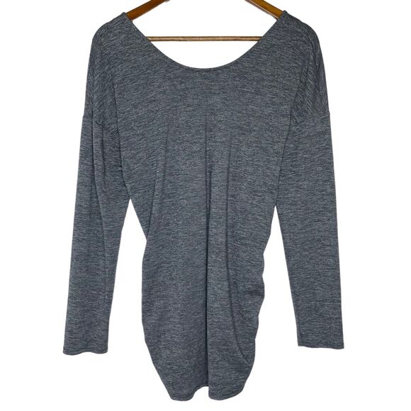 Lucy Gray Long Sleeve Scoop Long Sleeve Neck Shirt Size Medium Women's - Picture 1 of 10